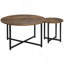 Ensemble de 2 tables basses rondes