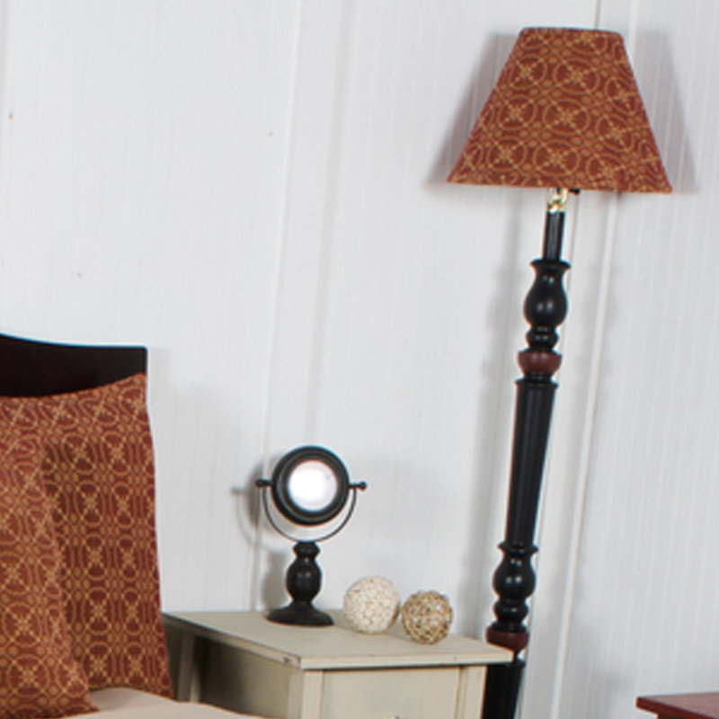 Ensemble de housse pour couette, Rouge grange / brun clair