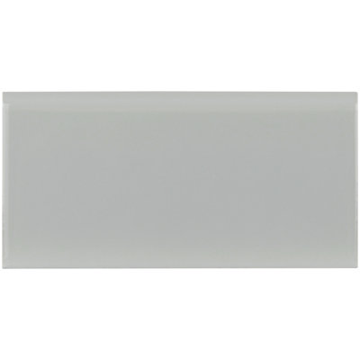 Garniture de carrelage bullnose en céramique lustrée 3 po x 6 po Se segment
