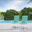 Chaise de plage en plastique Borba Arlmont & Co. Kilner-1238124131