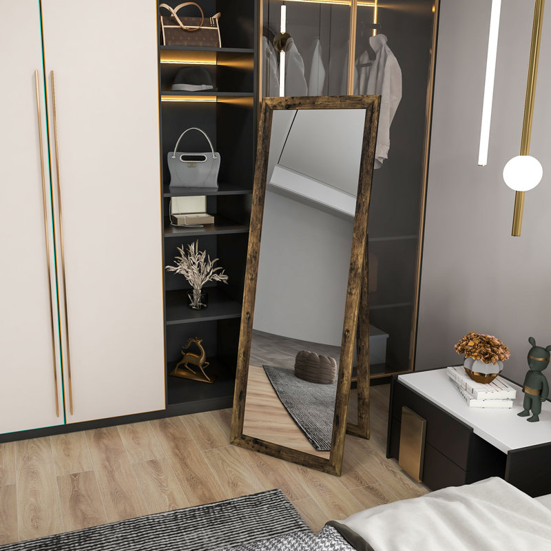 58"x 20" Full Length Mirror, Floor Standing Mirror, Dressing Mirror
