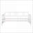 Twin Size Solid Pine Wood Daybed with Trundle - No Box Spring Needed, White - Ideal for Small Spaces-309062016-309062017