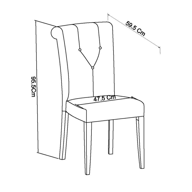 Snider Upholstered Dining Chair, Grey
