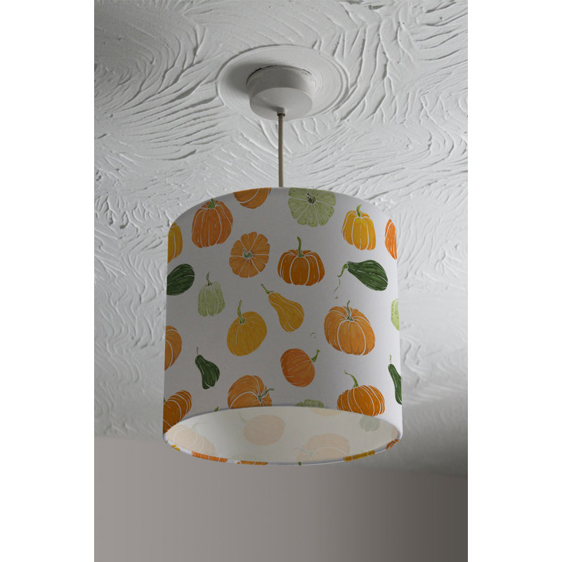 Drum Lamp Shade ( Clip On ), 22cm H x 25cm W x 25cm D