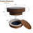 Round Coffee Table with Storage Solid Wood Veneered Modern Coffee Table Accent Tea Table for Living Room, Bedroom, Apartment or Office-223497699-223497700