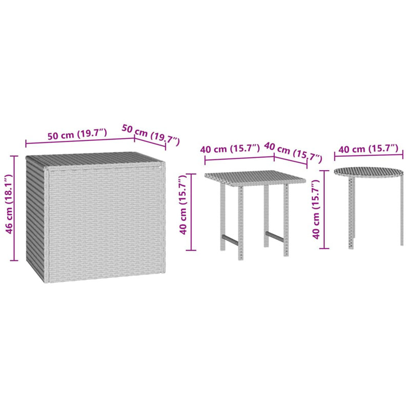 Side Table Set