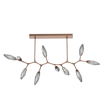 Rock Crystal Modern Branch Chandelier