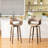 Tavar Upholstered Faux Leather Bar Stool-2070517371-2052157480