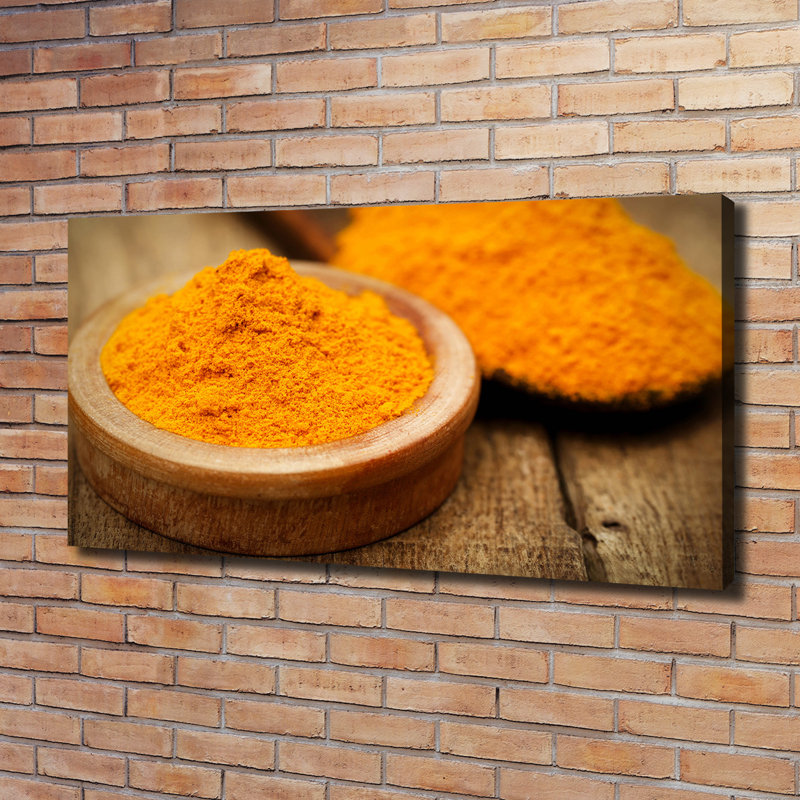 Turmeric Spice - Wrapped Canvas Print