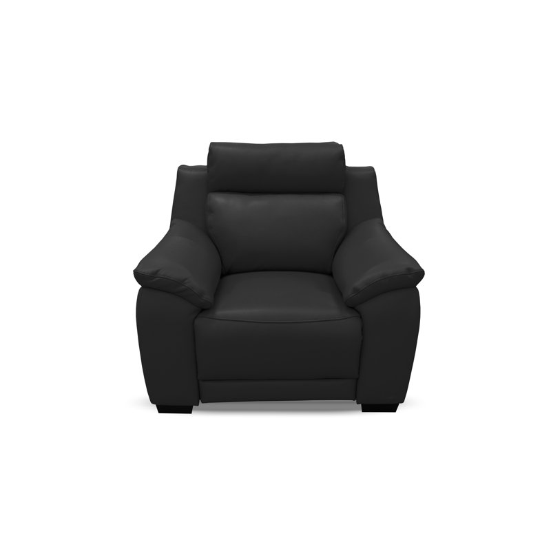 Liekele Upholstered Armchair, Black