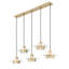 Lustre linéaire 5 lumières Ludo-123222950