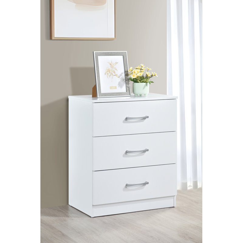 Highbury 3 Drawer Chest of Drawers, White