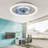 Damontra Ceiling Fan with LED Lights