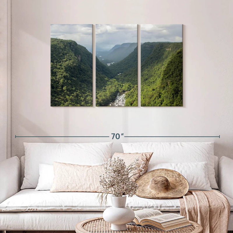 Alvord Misty Guyana Jungle, H 28 po x l 45 po