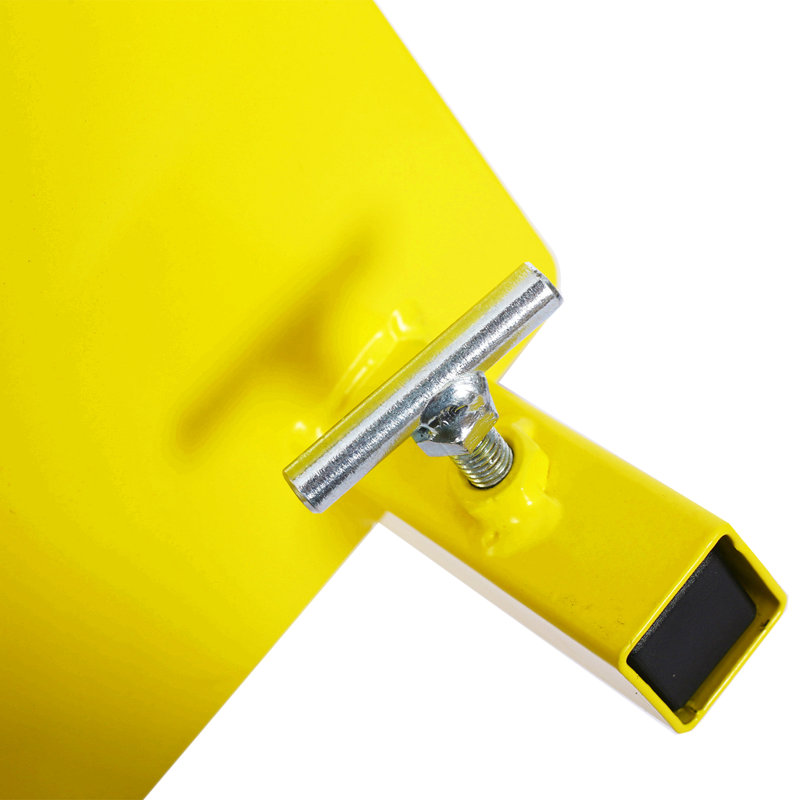Chariot à panneau 600 lb Roues pneumatiques, Jaune