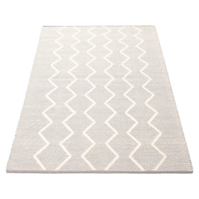Tapis unique gris Sienna 4 pi 11 po x 8 pi 2 po One Of A Kind