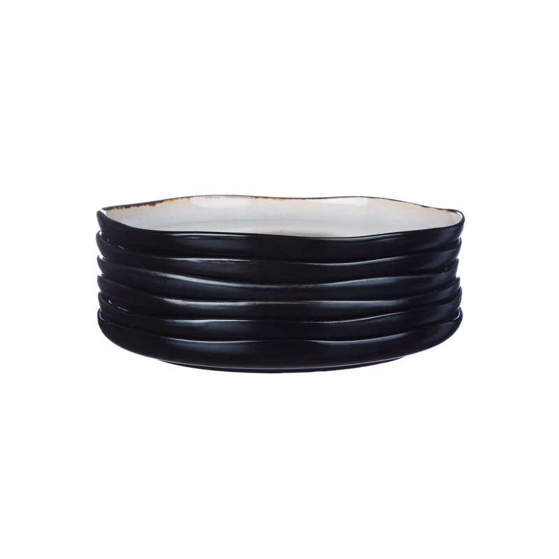 Tanek 26Cm Ceramic, Set of 6, White