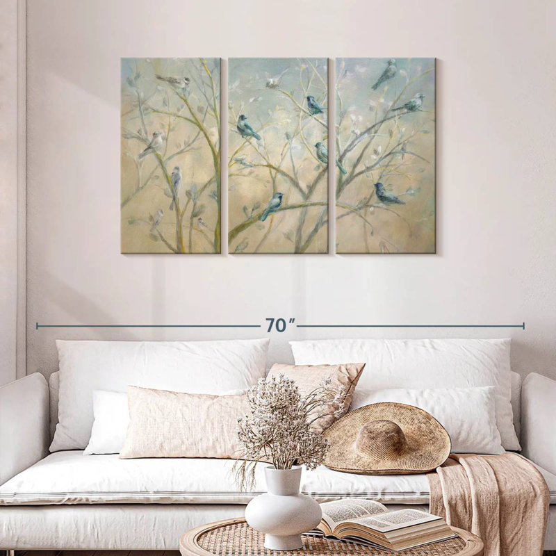 Spring Gathering, 28" H x 45" W