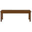 Banc de patio à lattes moderne-613432082