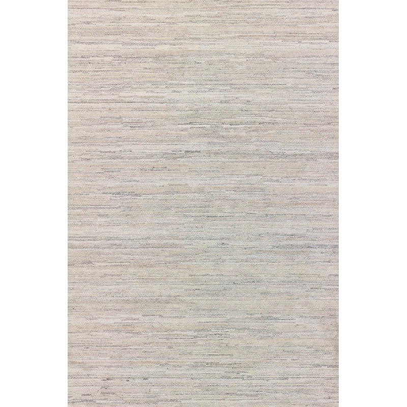 Lake Area Rug in Silver/Ivory, Rectangle 8'2" x 11'5"