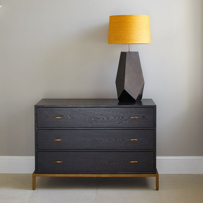 Felix Chest, Black Stained Oak