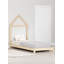 Lit plateforme simple en bois massif Sweedi-73811732