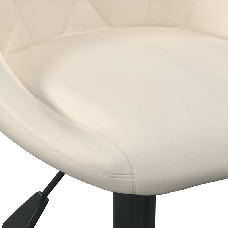67.5 cm H Wing Back Side Chair, Cream, Cream