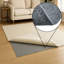 Sous-tapis 8X10 pieds gris-799021009