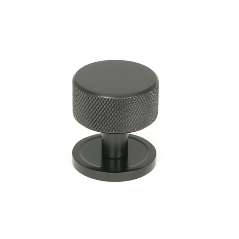 Round Knob, Aged Bronze, 3 cm