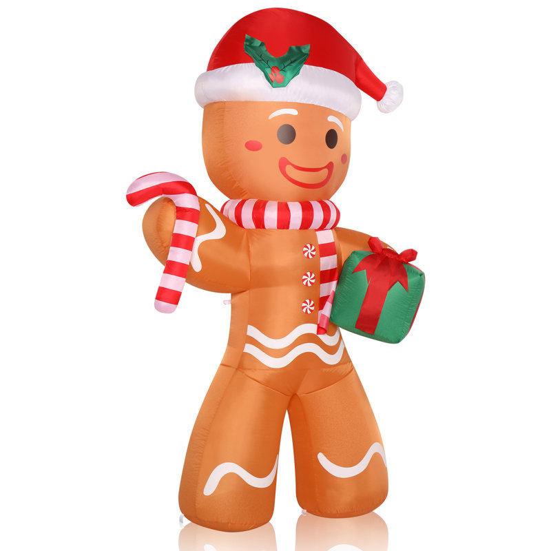 Christmas LED Lights Gingerbread Nativity Set