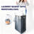 Slim Laundry Hamper with Wheels 75L, Collapsible Rolling Laundry Basket ,(Grey)-1130731582