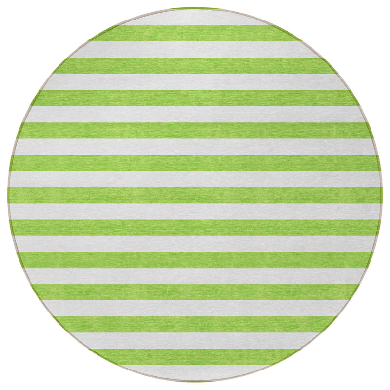 Tapis extérieur rond 8 po