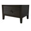 Armoire de rangement ouverte 24 pouces en chêne chocolat-777120287-777120280