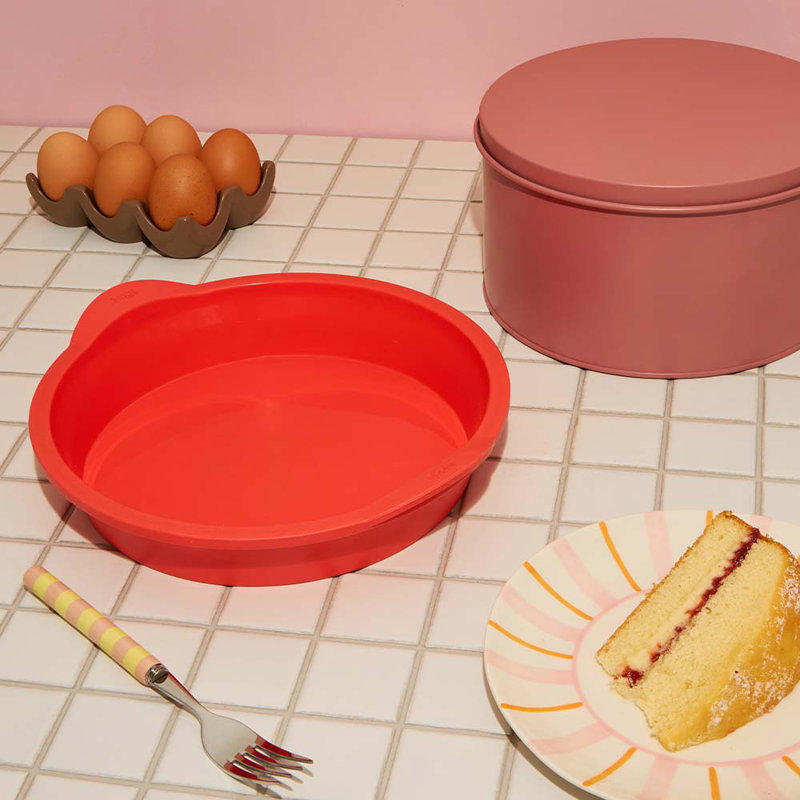 Judge Silicone, 9"23cm Round Cake Tin, Berry, Berry