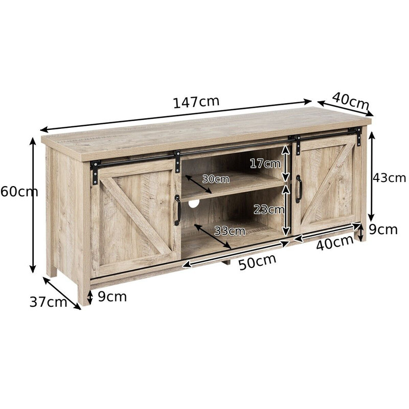 Unfinished TV Stand for TVs up to 60"