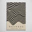 Bauhaus Waves Abstract Wall Art - Canvas Framed Print-1390906426
