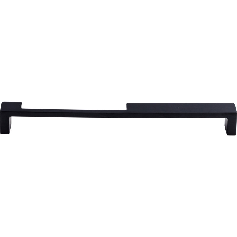 Modern Metro Bar Pull, Flat Black, 9" Center to Center
