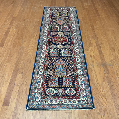  Handmade Super Kazak Wool Runner