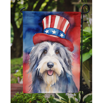 Patriotic American Garden Flag