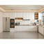 Spacieuse armoire de rangement en bois pour salle de bain, fixation murale moderne Shaker