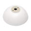 Lavabo de salle de bain vasque circulaire en céramique 16 po x 16 po