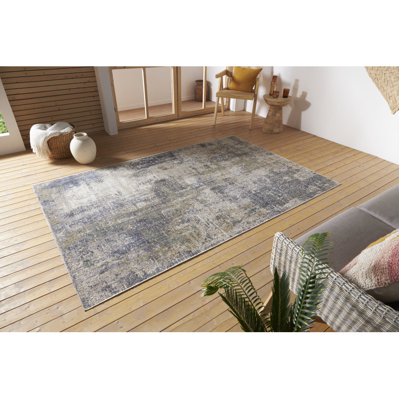 Gizeh Beige Indoor/Outdoor Rug, Rectangle 115 x 170 cm