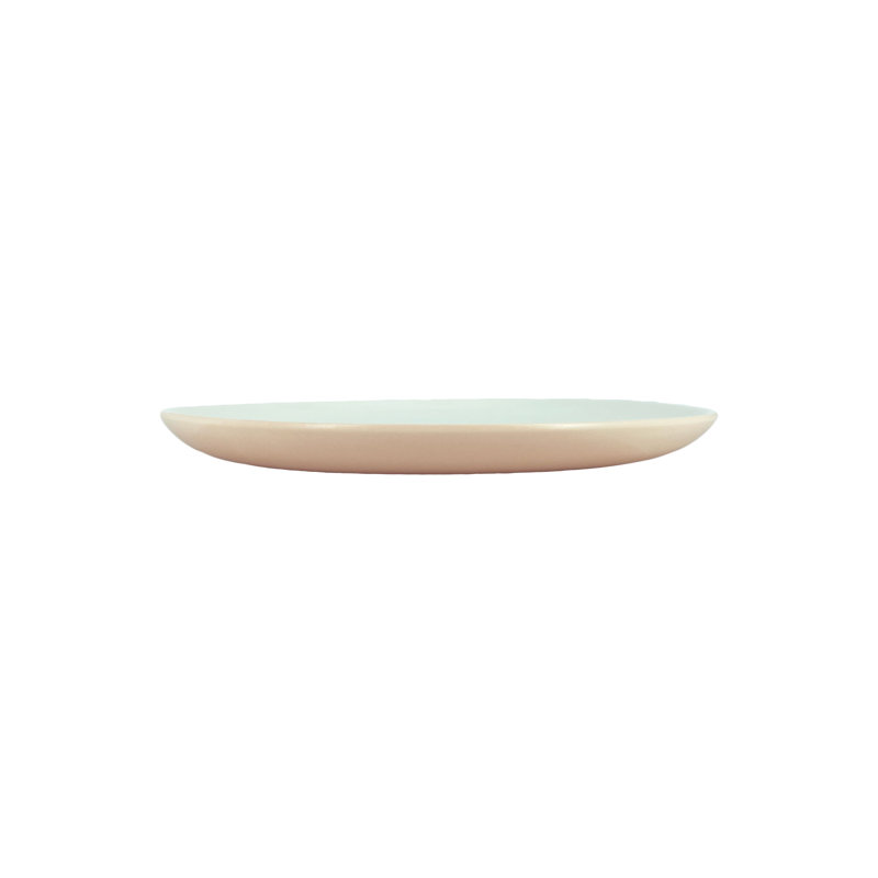 Canvas Home Procida Porcelain Dinner Plate, Pink