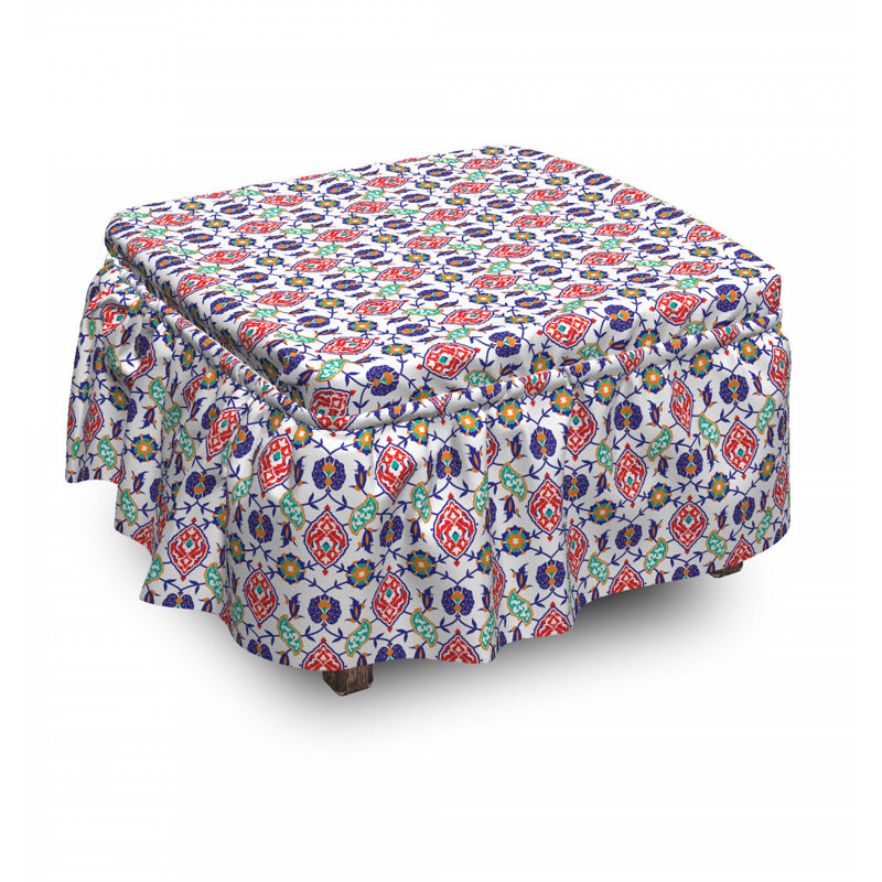 Housse pour repose-pieds dalles marocain