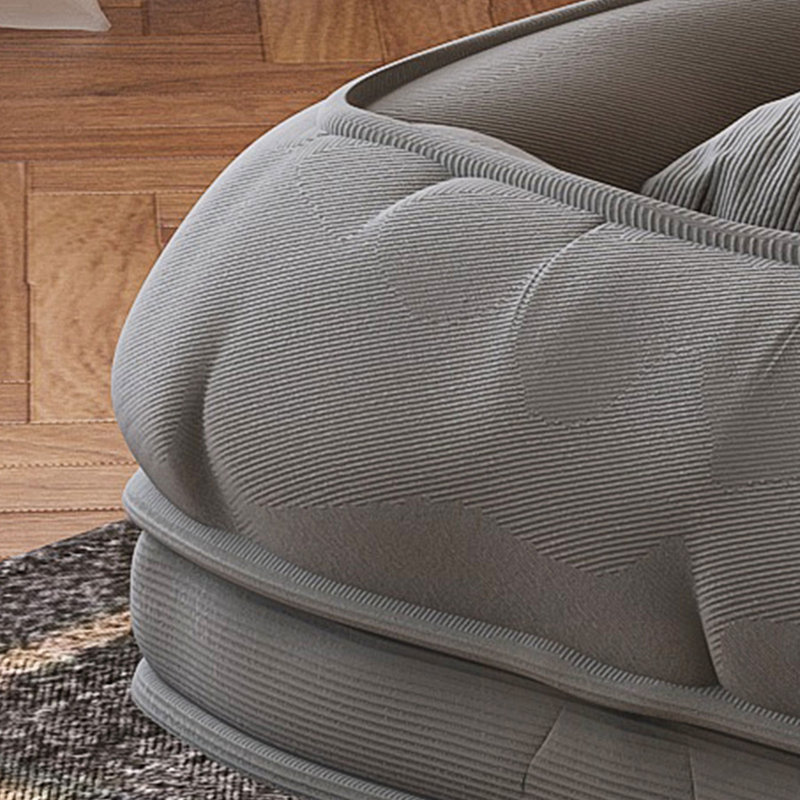 Arden with 5 Adjustable Position and 2 Soft Pillows, Grey