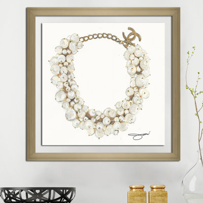 Collier de perles 2 par Jodi - reproduction de cadre photo