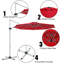 Parasol en porte-à-faux 11 pi Rutherford-972168599