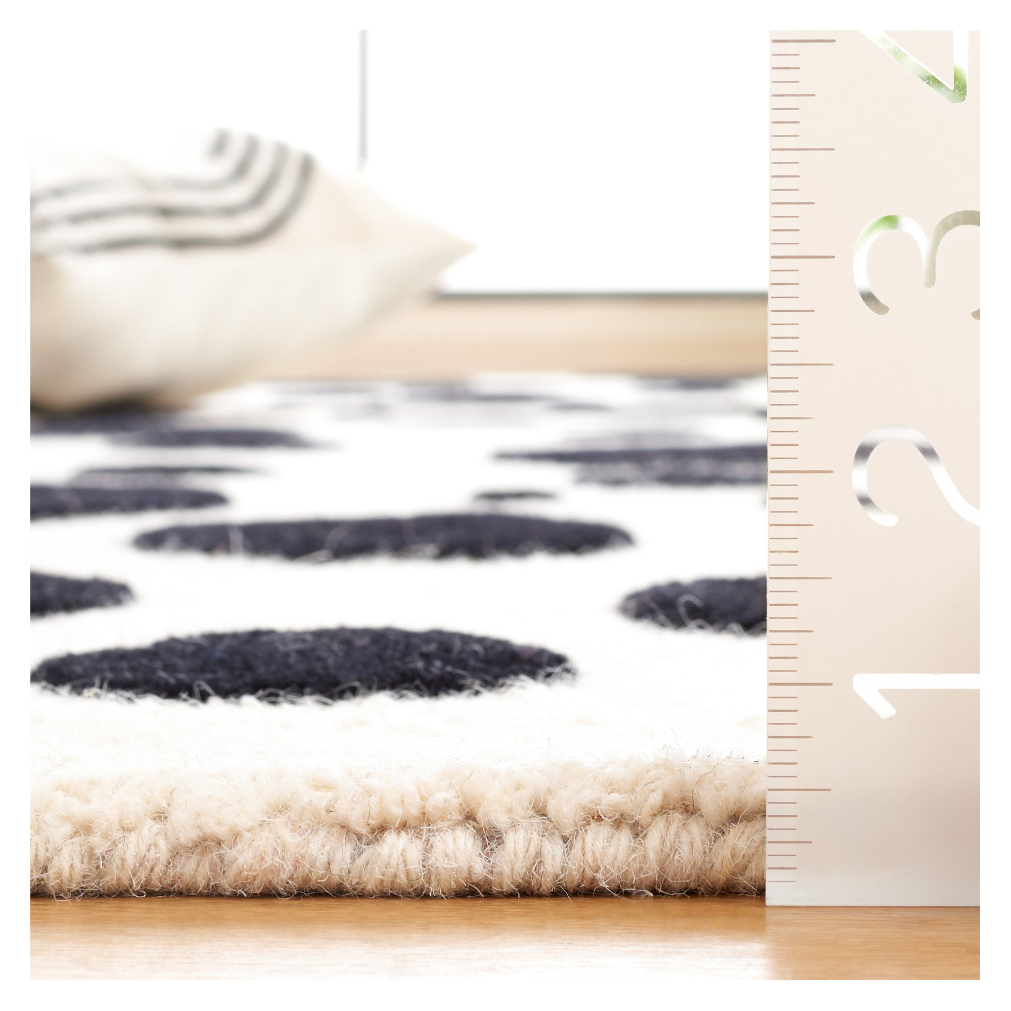 Camey Rug, Square 6'