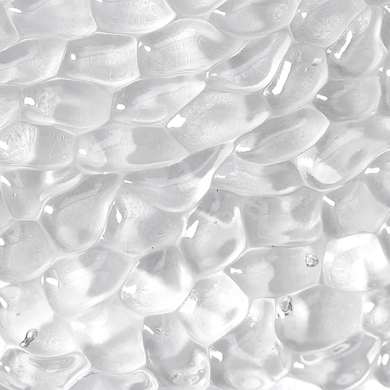 Éclairage pour salle de bain 4 lumières à intensité variable Gallaudet, Chrome, Verre n ° 2