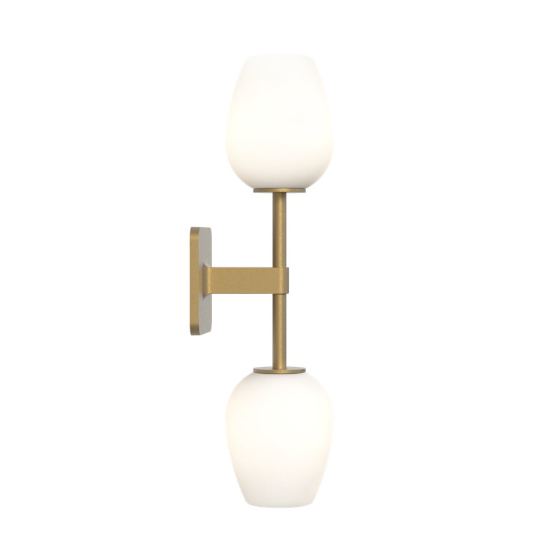 Tacoma 2 - Light Armed Sconce, Matte Black, 17.8" H x 4.88" W x 7.3" D, Tulip